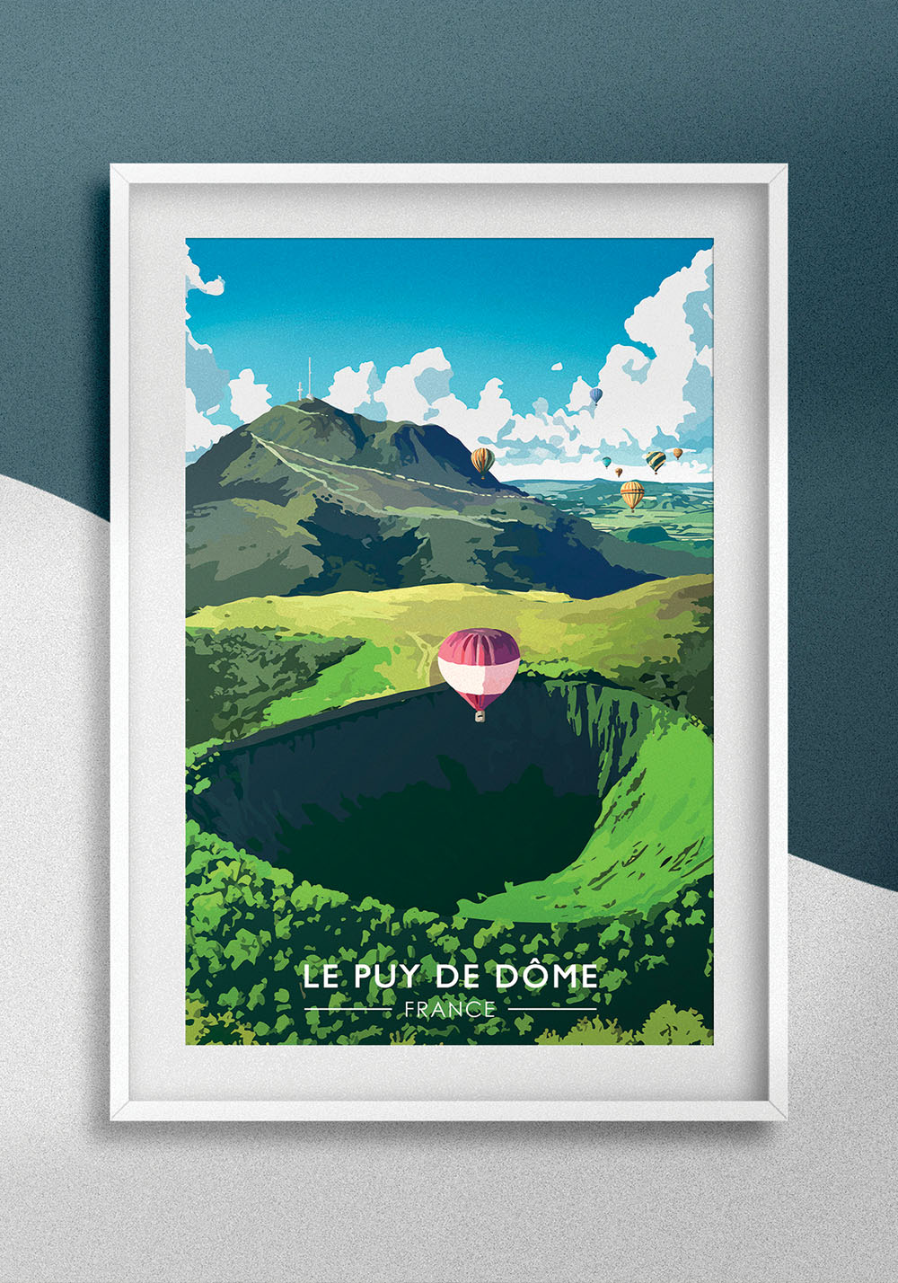 Poster Auvergne