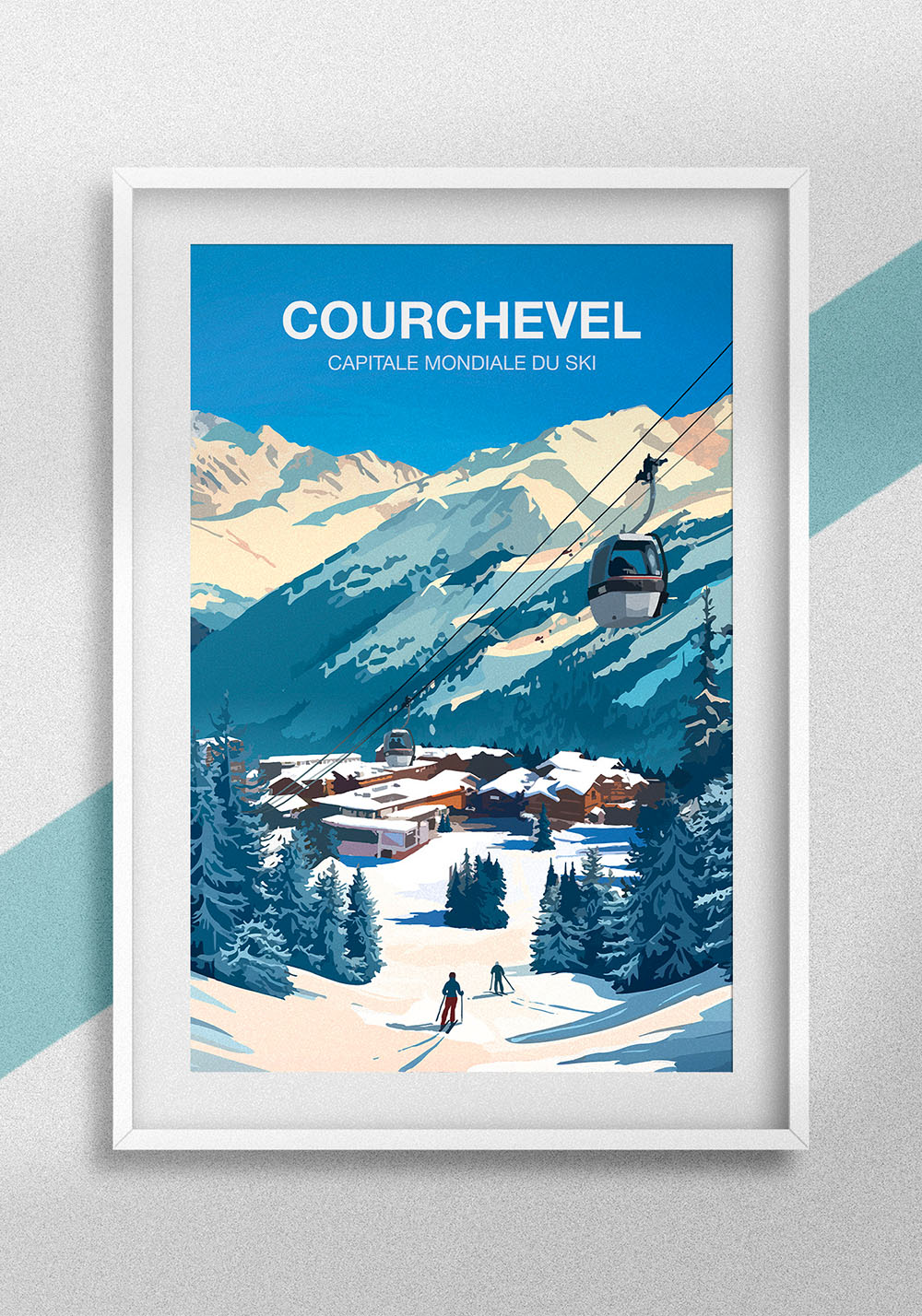 Poster Courchevel