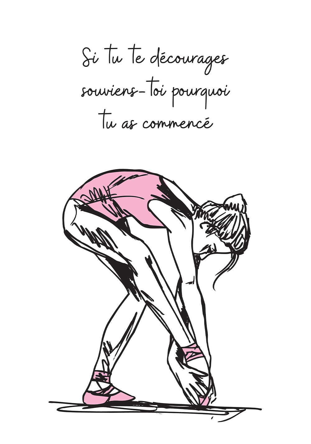 Poster danseuse