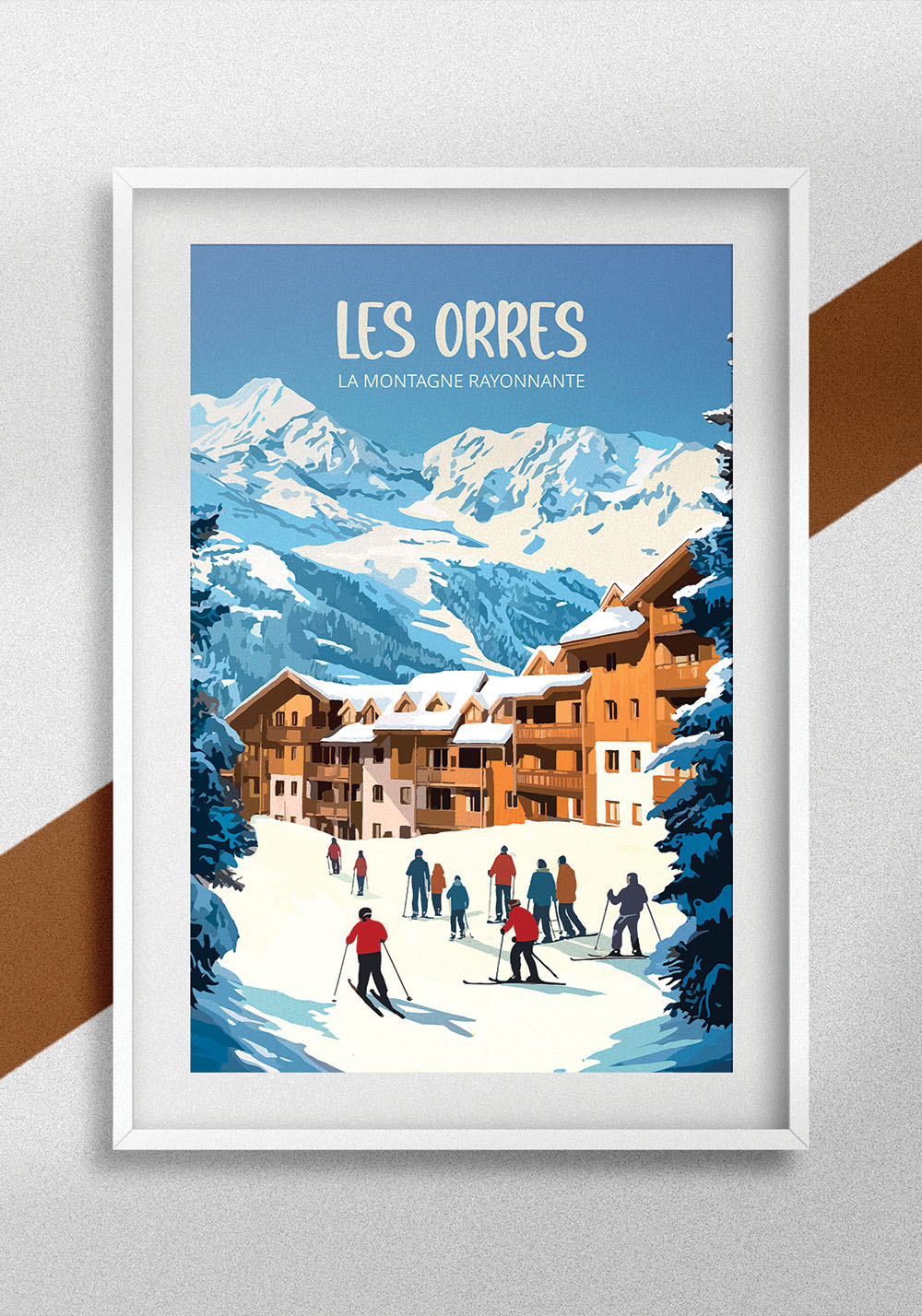 Poster les orres