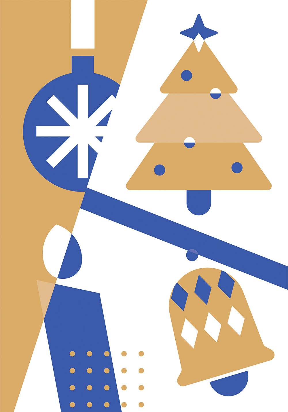 Affiche décoration de Noël