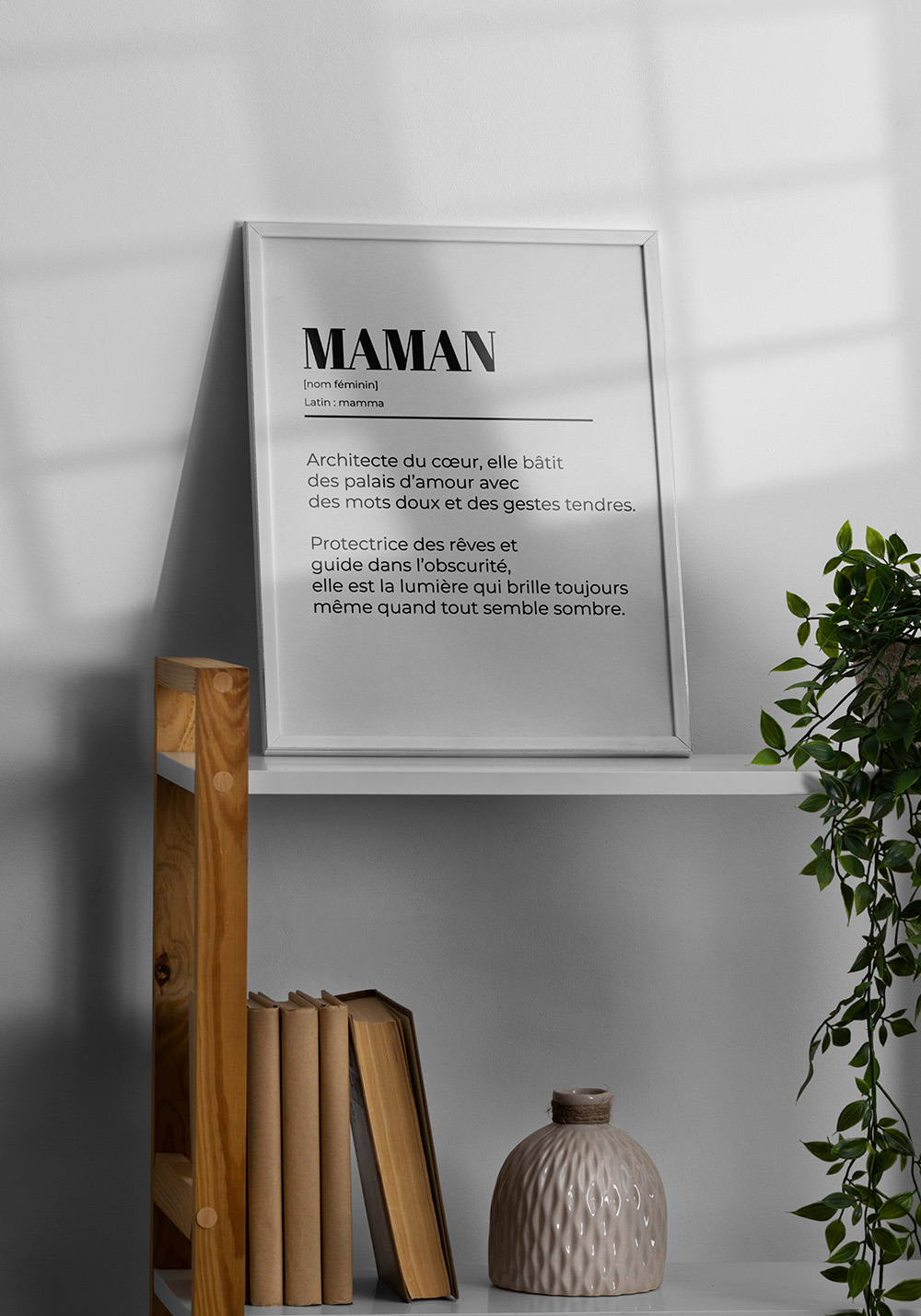 Affiche définition maman