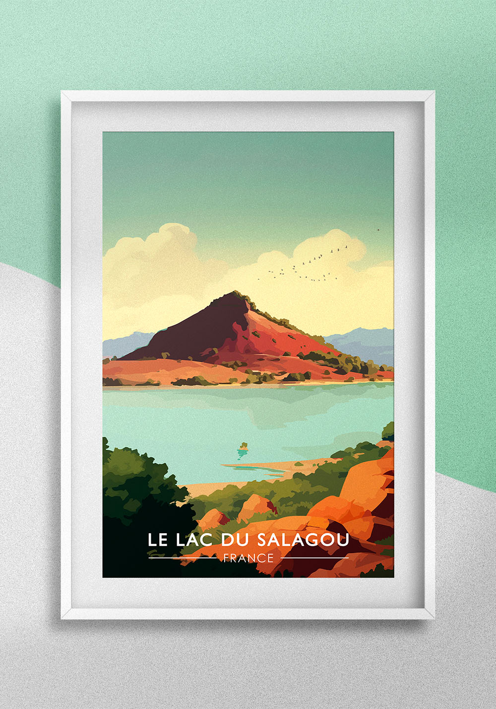 Affiche Hérault France