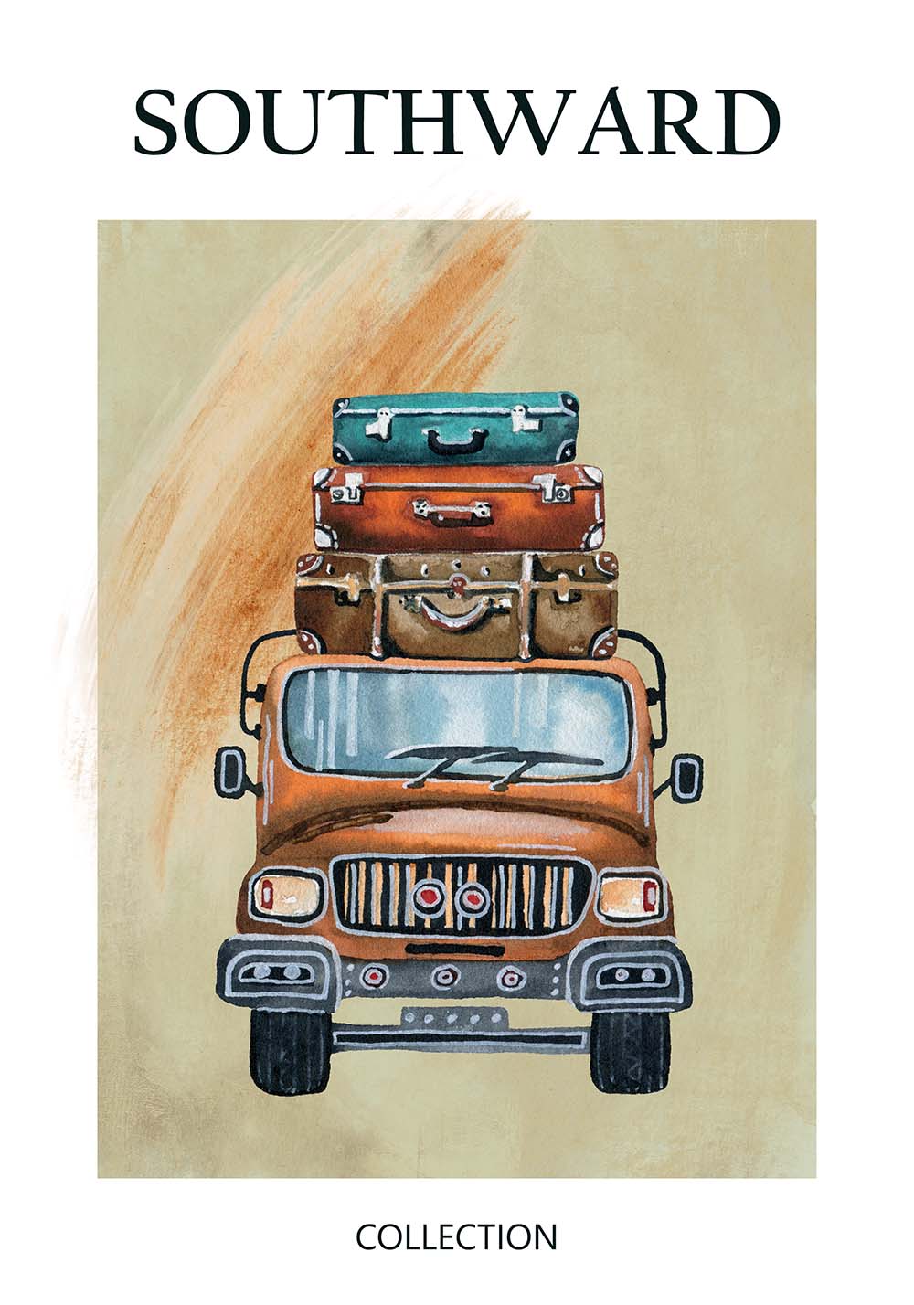 Affiche jeep