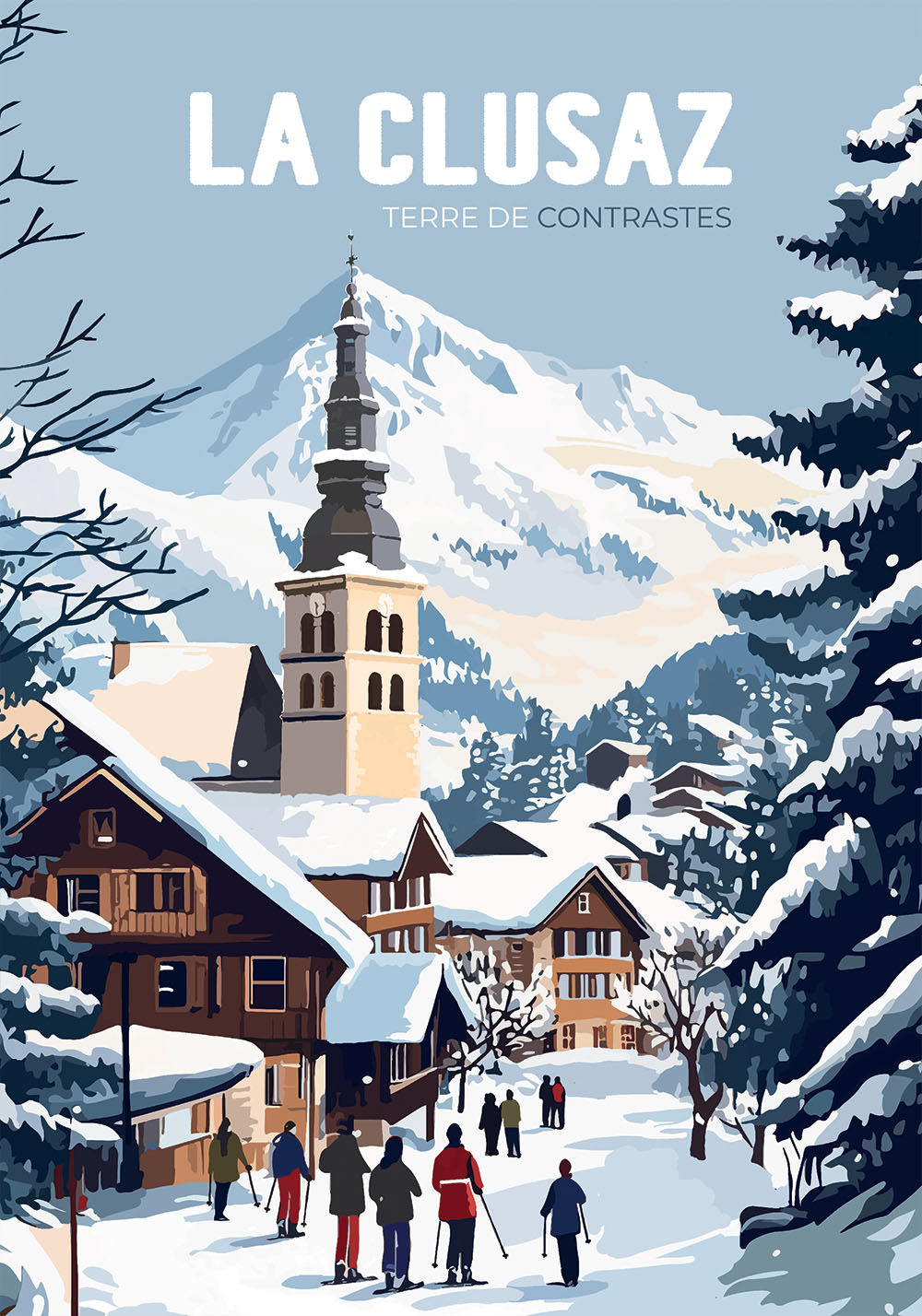 Affiche La Clusaz