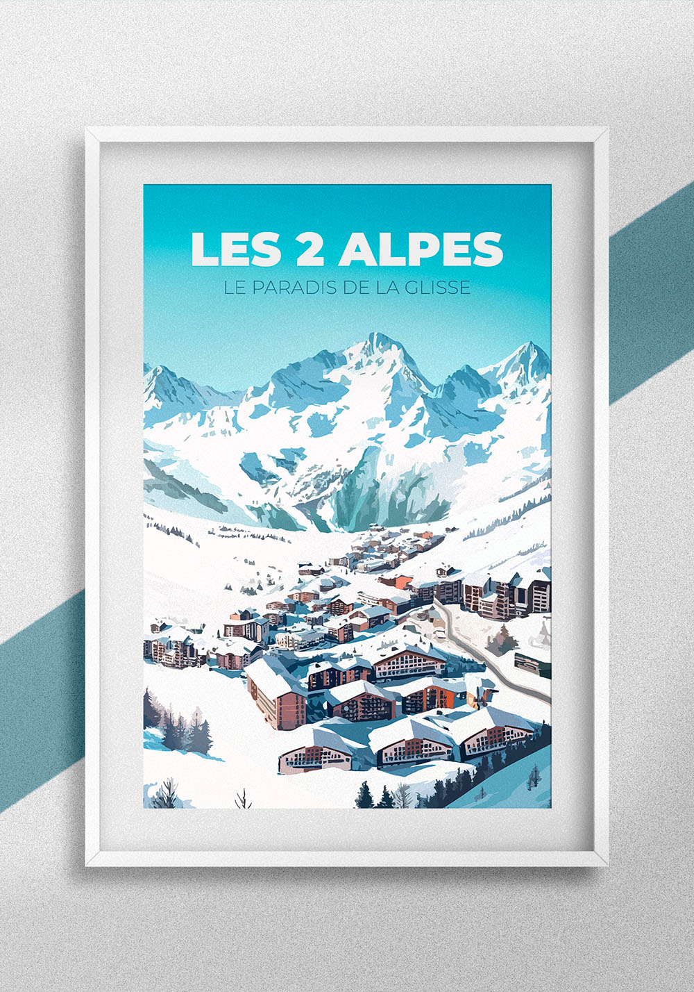 Affiche les 2 Alpes