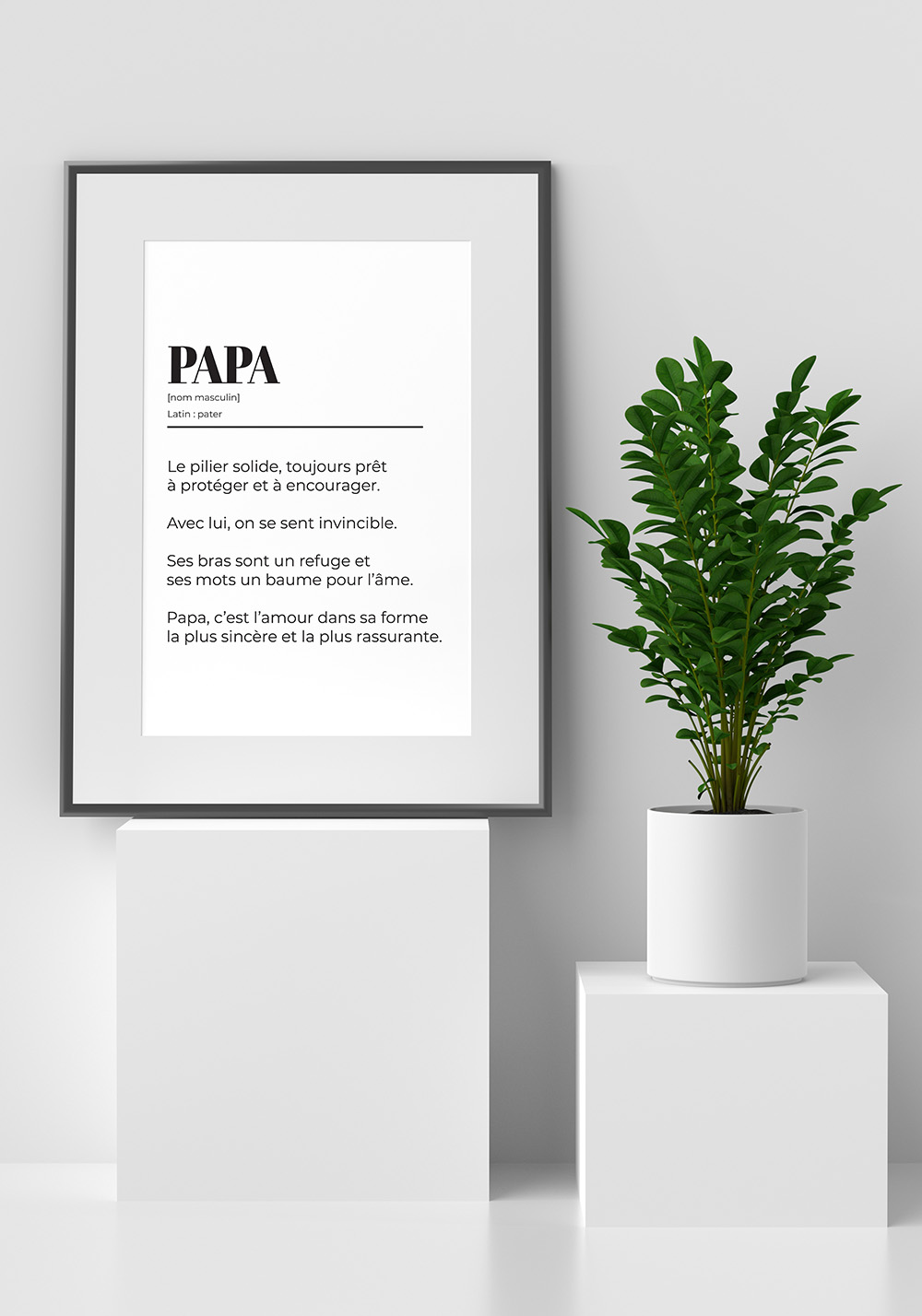 Affiche papa