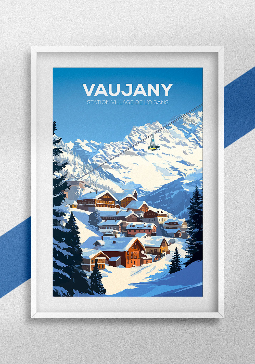 Affiche Vaujany