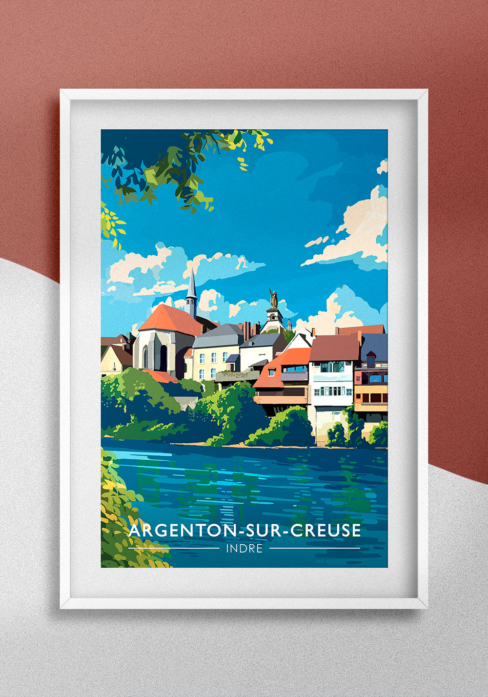 Poster Argenton-sur-Creuse