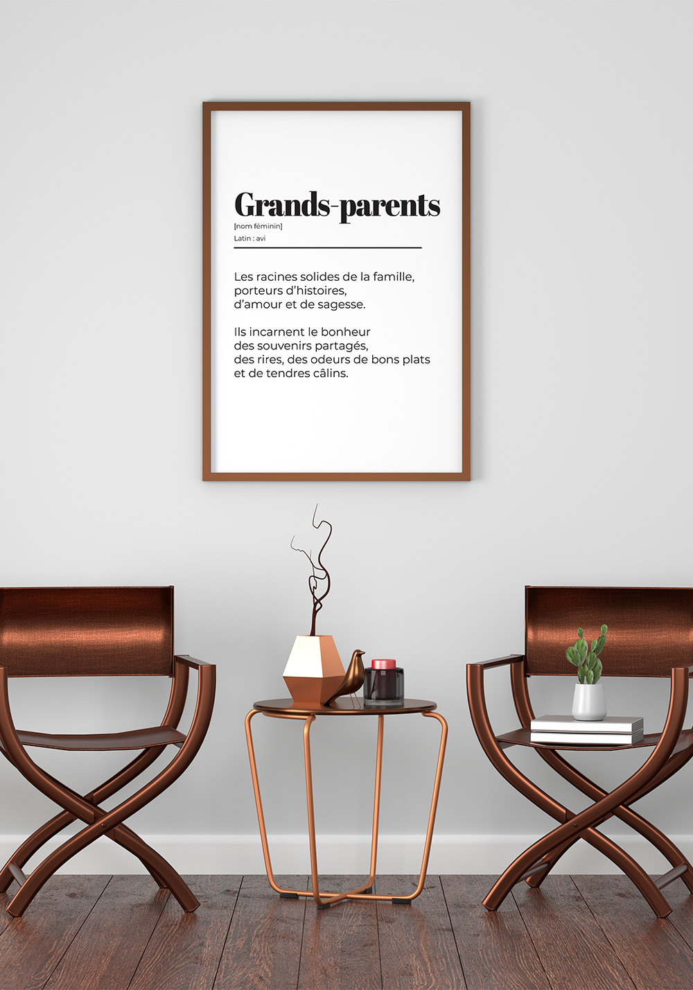 Poster mural grands-parents