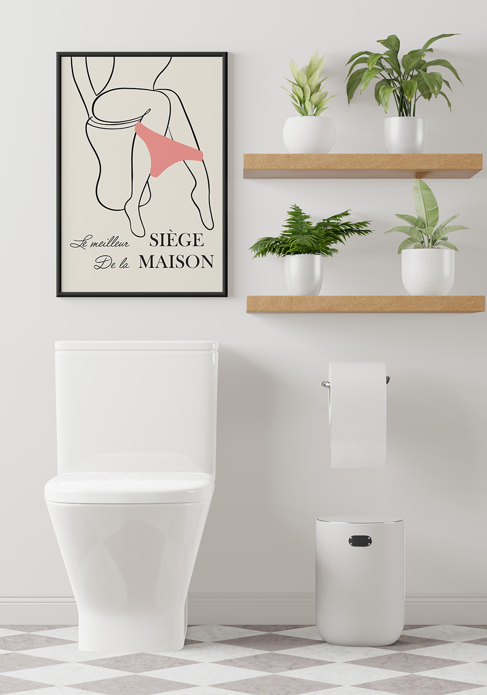 Poster toilettes