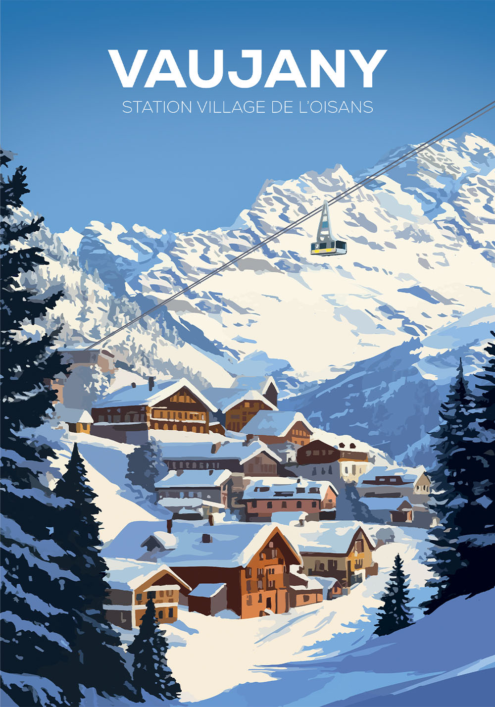 Poster Vaujany